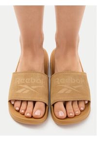 Reebok Klapki CEO-SS26-3C043-W Brązowy. Kolor: brązowy. Materiał: skóra, zamsz #6