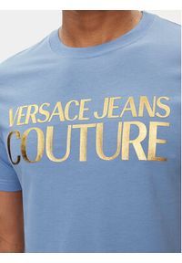 Versace Jeans Couture T-Shirt 76GAHT00 Kolorowy Regular Fit. Materiał: bawełna. Wzór: kolorowy #4