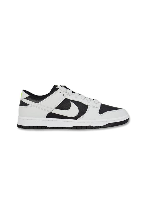 Buty męskie Nike Dunk Low Reverse Panda Volt - FD9756-001. Kolor: biały. Sport: koszykówka