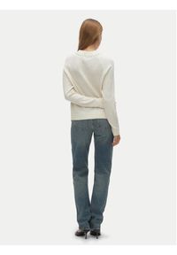 Vero Moda Sweter Filuca 10298674 Écru Regular Fit. Materiał: syntetyk #3