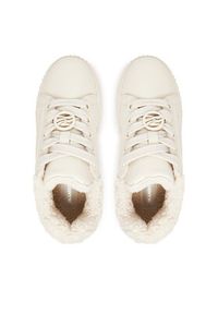 Karl Lagerfeld - KARL LAGERFELD Sneakersy Kreeper Lo KL42312A Écru. Materiał: skóra #4