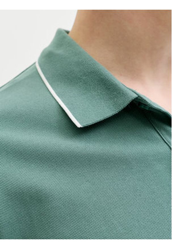 Jack & Jones Polo Weston 12297755 Zielony Regular Fit. Typ kołnierza: polo. Kolor: zielony. Materiał: bawełna
