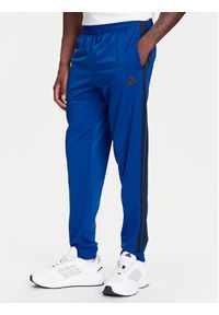 Adidas - adidas Dres Basic 3-Stripes JI8857 Niebieski Regular Fit. Kolor: niebieski. Materiał: syntetyk
