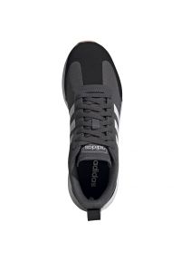 Adidas - Buty biegowe adidas Run60S W EG8705 szare. Zapięcie: sznurówki. Kolor: szary. Materiał: nylon, zamsz, syntetyk, guma. Szerokość cholewki: normalna. Sport: bieganie #2