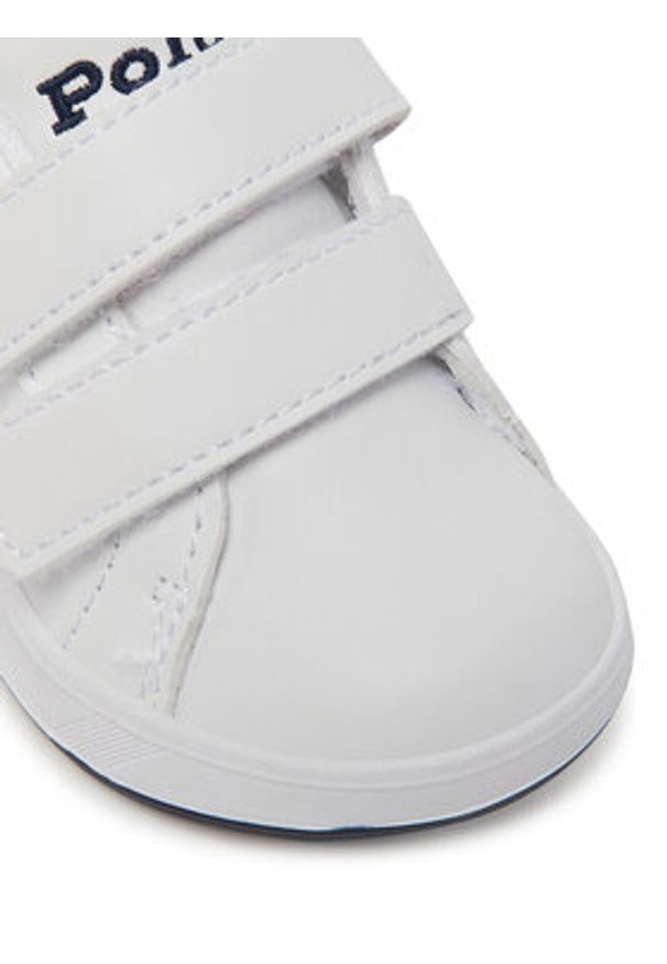 Polo Ralph Lauren Sneakersy Heritage Court IV Ezz Bear RL02931101 Biały. Kolor: biały. Materiał: skóra