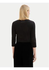 Tom Tailor Bluzka 1038028 Czarny Regular Fit. Kolor: czarny. Materiał: bawełna #3