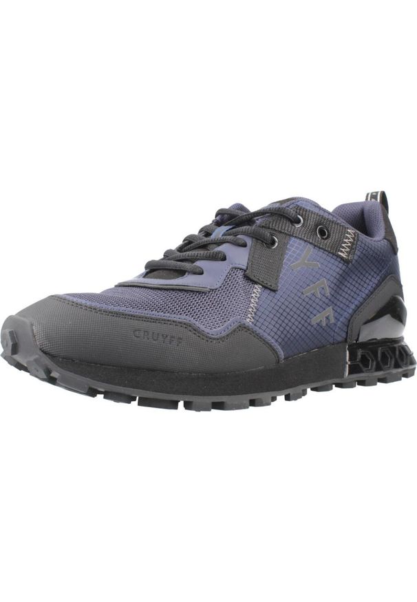 Kapcie CRUYFF CC253083 Niebieski. Kolor: niebieski. Materiał: syntetyk, tkanina. Sport: turystyka piesza