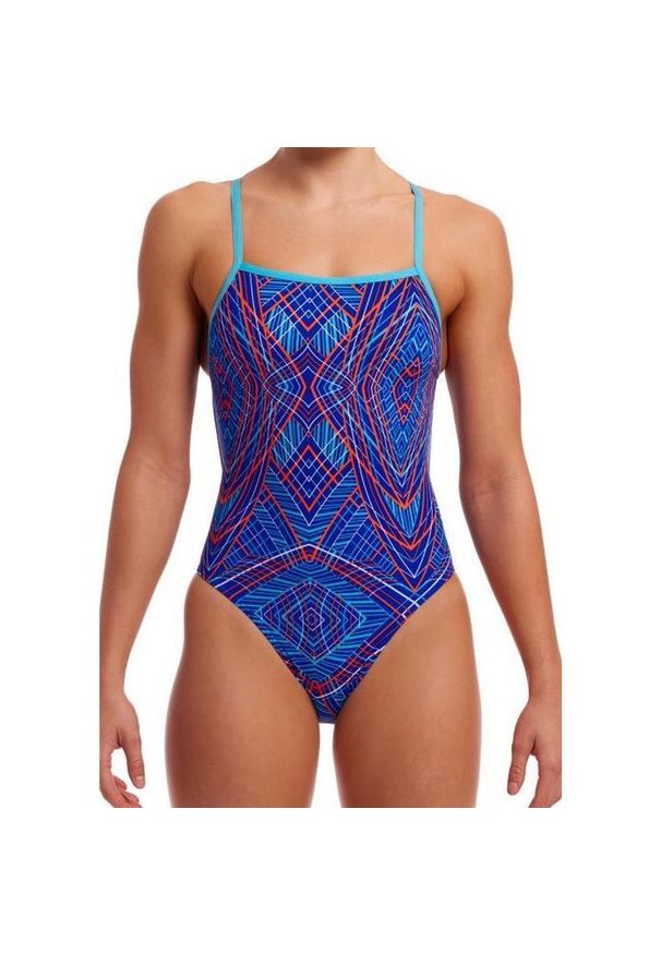 FUNKITA - Strój do pływania Funkita Frequency - Single Strength. Kolor: niebieski