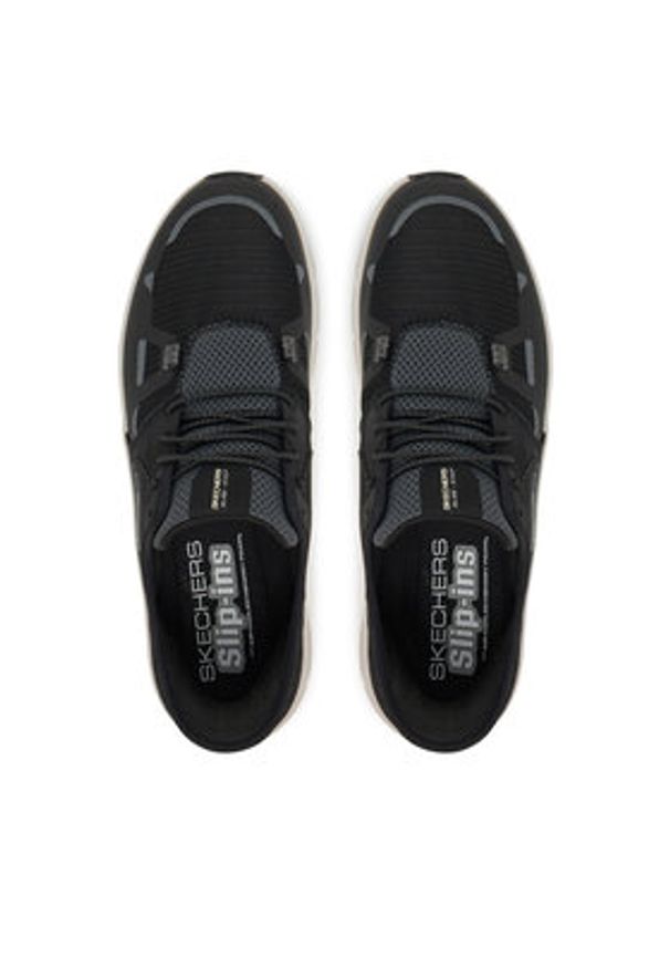skechers - Skechers Sneakersy Glide-Step Pro- 232930/BLK Czarny. Kolor: czarny. Materiał: materiał