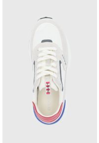 GANT - Gant Buty Abrilake kolor biały na płaskiej podeszwie. Nosek buta: okrągły. Zapięcie: sznurówki. Kolor: biały. Materiał: materiał, włókno. Obcas: na płaskiej podeszwie