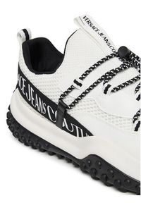 Versace Jeans Couture Sneakersy 79YA3SN2 ZSD01 Biały. Kolor: biały. Materiał: materiał #4