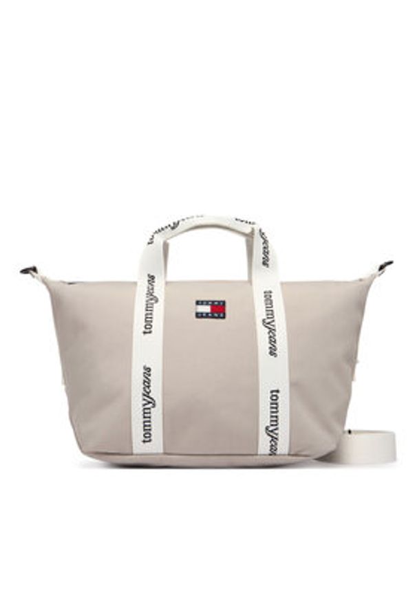Tommy Jeans Torebka Tjw Ess Daily Mini Tote AW0AW18460 Beżowy. Kolor: beżowy