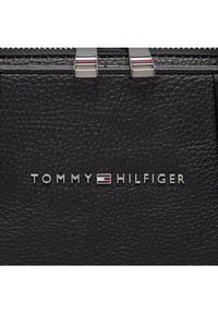 TOMMY HILFIGER - Tommy Hilfiger Torba na laptopa Th Central Slim Computer Bag AM0AM12447 Szary. Kolor: szary. Materiał: skóra