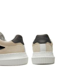 Calvin Klein Jeans Sneakersy Chunky Cupsole Nbs Sens YM0YM00996 Biały. Kolor: biały. Materiał: skóra