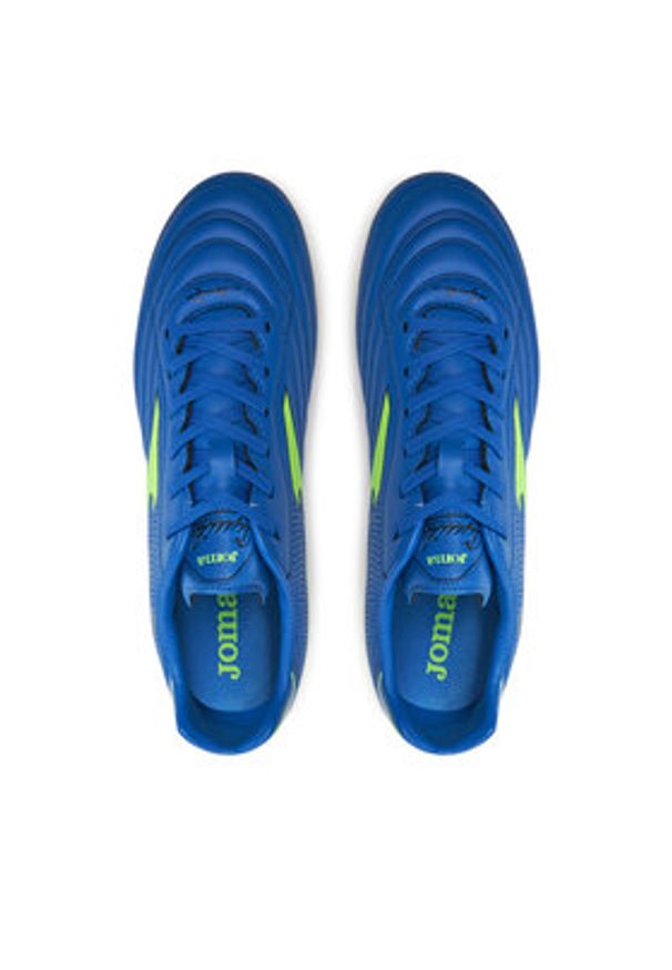 Joma Buty do piłki nożnej Aguila AG AGUW2404AG Niebieski. Kolor: niebieski. Materiał: skóra