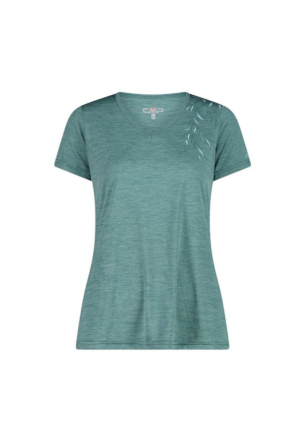 Koszulka damska turystyczna CMP 39T6136. Kolor: zielony
