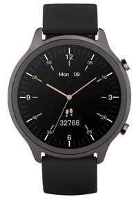 GARETT - Smartwatch Garett Veronica czarny. Rodzaj zegarka: smartwatch. Kolor: czarny. Materiał: tworzywo sztuczne. Styl: sportowy, elegancki, wizytowy