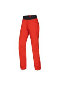 OCUN - Spodnie damskie Ocun Mánia poinciana. Kolor: pomarańczowy. Sport: wspinaczka #1