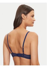Dorina Biustonosz z fiszbiną Lyra FXPG0029LA159 Granatowy. Kolor: niebieski. Materiał: syntetyk #3
