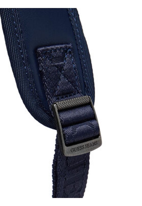 Guess Jeans Plecak CWBEO-GUESS-B-002-09 Granatowy. Kolor: niebieski. Materiał: skóra