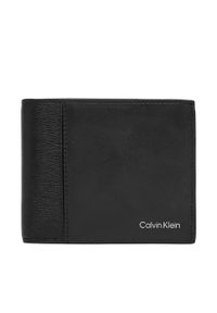 Calvin Klein Portfel Refined Mix Billfold W Coin LV04D1304G Czarny. Kolor: czarny. Materiał: skóra #1