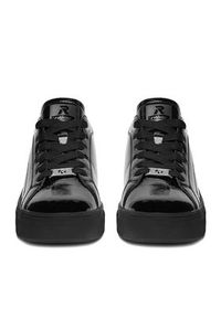 Rieker Sneakersy W2601-00 Czarny. Kolor: czarny. Materiał: skóra, lakier #6
