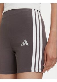 Adidas - adidas Kolarki Essentials 3-Stripes JD0915 Szary Slim Fit. Kolor: szary. Materiał: bawełna