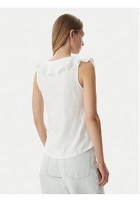 Lauren Ralph Lauren - LAUREN RALPH LAUREN Bluzka 200P13315001 Biały Relaxed Fit. Kolor: biały. Materiał: bawełna #3