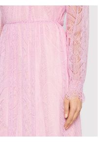 TwinSet - TWINSET Sukienka wieczorowa 221TP2140 Różowy Straight Fit. Kolor: różowy. Materiał: syntetyk. Styl: wizytowy