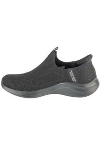 skechers - Buty sportowe Sneakersy damskie, Slip-Ins: Ultra Flex 3.0 - Easy Win. Kolor: czarny. Sport: turystyka piesza