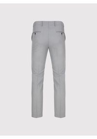 Pako Lorente - Szare spodnie ganiturowe. Kolor: szary. Materiał: poliester, elastan, wiskoza. Wzór: gładki. Sezon: wiosna, lato #4