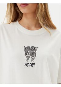 Volcom T-Shirt Alix 3 B3512507 Biały Oversize. Kolor: biały. Materiał: bawełna