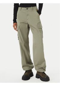 G-Star RAW - G-Star Raw Spodnie materiałowe D29512-5126 Zielony Straight Fit. Kolor: zielony. Materiał: bawełna #1