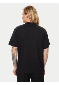 Versace Jeans Couture T-Shirt 76GAHL01 Czarny Regular Fit. Kolor: czarny. Materiał: bawełna #4