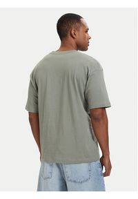 TOMMY HILFIGER - Tommy Hilfiger T-Shirt UM0UM03643 Zielony jasny Regular Fit. Kolor: zielony. Materiał: bawełna #4