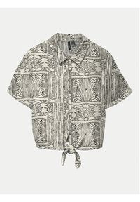 Vero Moda Koszula Menny 10303694 Beżowy Relaxed Fit. Kolor: beżowy. Materiał: wiskoza #7