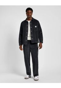Lee - LEE MĘSKIE SPODNIE SZTRUKSOWE LOOSE WORKWEAR CHINO DARK MUTED GRAY 112356541 L73T008531