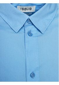 !SOLID - Solid Koszula 21103247 Niebieski Regular Fit. Kolor: niebieski. Materiał: bawełna