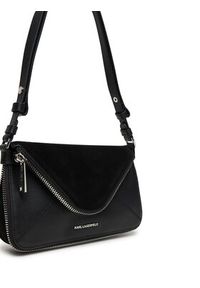 Karl Lagerfeld - KARL LAGERFELD Torebka A3W30083 Czarny. Kolor: czarny. Materiał: skórzane #3