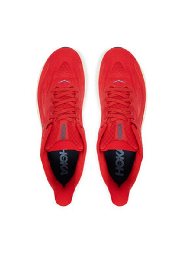 HOKA - Hoka Buty do biegania Clifton 10 1162030 Czerwony. Kolor: czerwony. Materiał: materiał