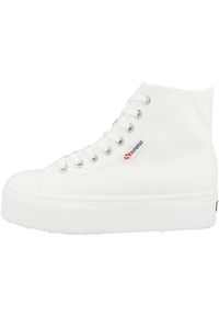 Buty damskie Superga Hi Top. Okazja: na co dzień. Kolor: biały #1