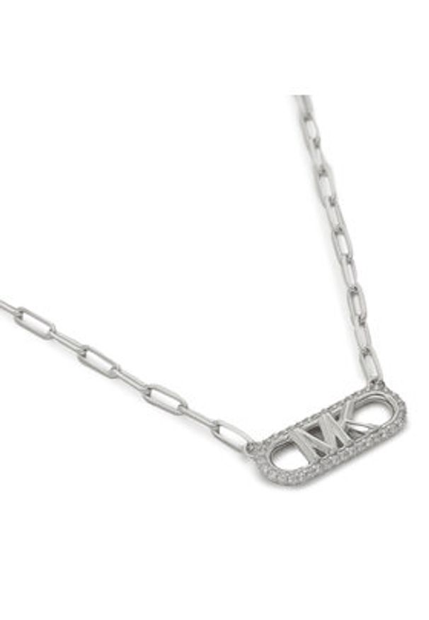 Michael Kors Naszyjnik MKC1655CZ040 Srebrny. Materiał: srebrne. Kolor: srebrny