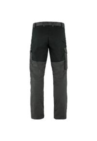 Fjällräven - Spodnie turystyczne męskie Fjallraven Barents Pro Trousers. Kolor: czarny, szary, wielokolorowy. Sport: turystyka piesza