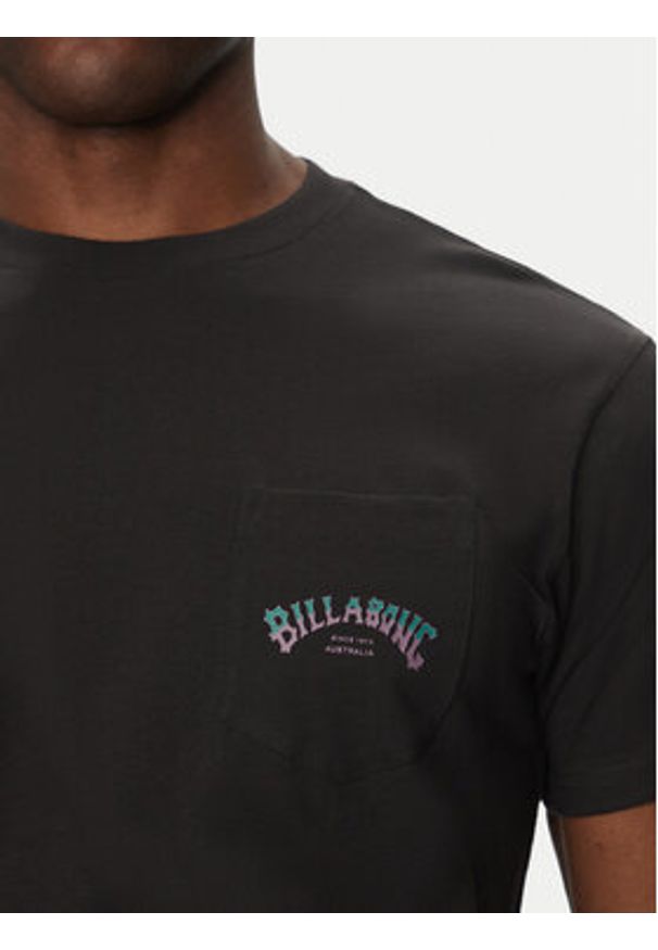 Billabong T-Shirt EBYZT00175 Czarny Regular Fit. Kolor: czarny. Materiał: bawełna