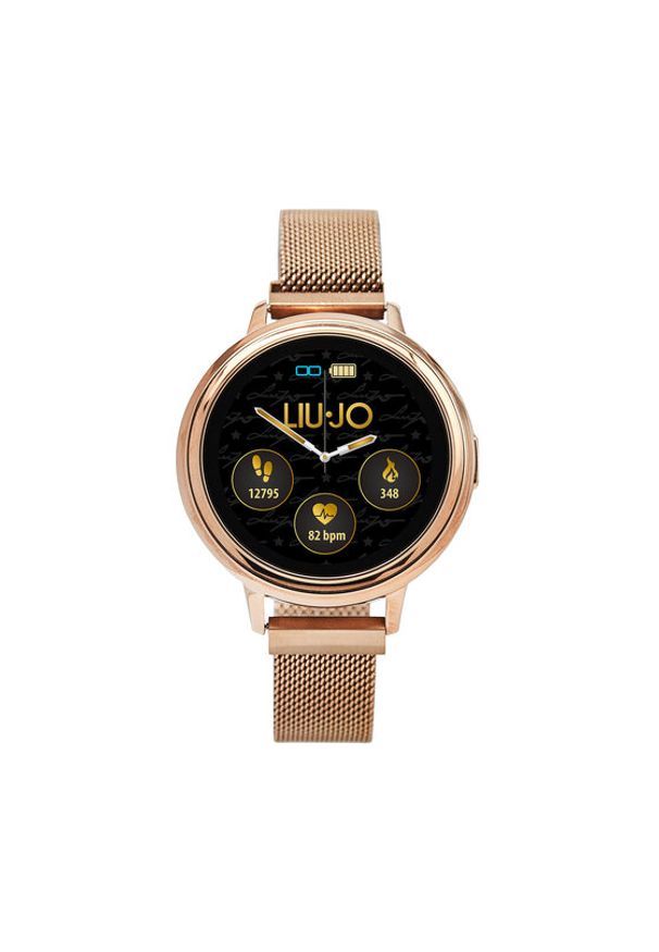 Liu Jo Smartwatch Eye SWLJ057 Różowe złocenie. Rodzaj zegarka: smartwatch. Kolor: różowy