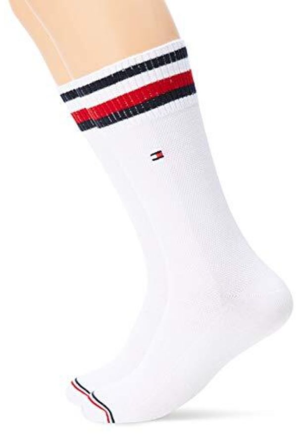 ZEAGLE - Skarpetki męskie Tommy Hilfiger 39-42 - Styl i komfort. Kolor: wielokolorowy. Materiał: poliamid, bawełna