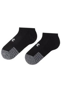 Under Armour Skarpety krótkie Heatgear No Show Sock 1346755-001 Czarny. Kolor: czarny. Materiał: materiał