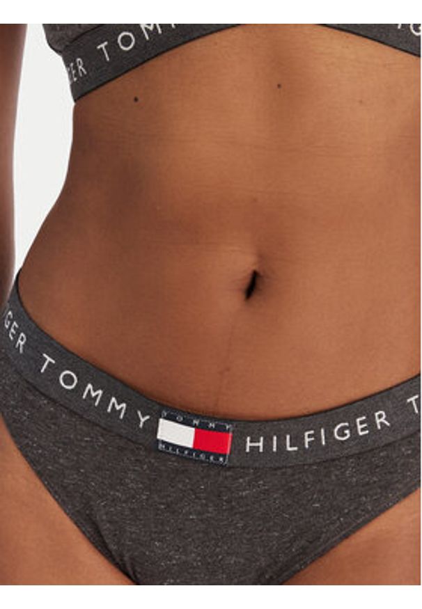TOMMY HILFIGER - Tommy Hilfiger Figi klasyczne UW0UW06225 Szary. Kolor: szary. Materiał: bawełna