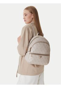 Guess Plecak Manhattan II HWSG71 18330 Beżowy. Kolor: beżowy. Materiał: skóra #1