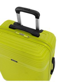 Ochnik - Komplet walizek na kółkach 19''/24''/28''. Kolor: zielony. Materiał: materiał, poliester, guma, kauczuk #7